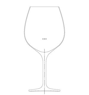 BANQUET Burgund glass "140" 63cl Med*** Merket med *** ved 12,5cl - Zwiesel 