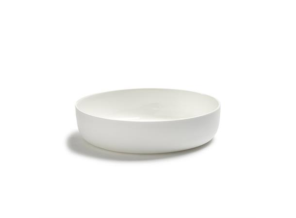 BASE bolle lav kant Ø:240mm H:60mm 190cl Med matt ytterglasur