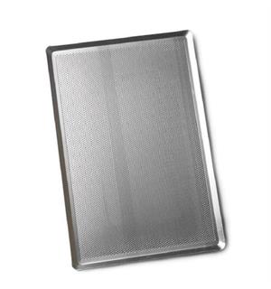 Bakebrett perforert 600x400mm, Aluminium Tykkelse 2mm, perforeringshull 3mm 