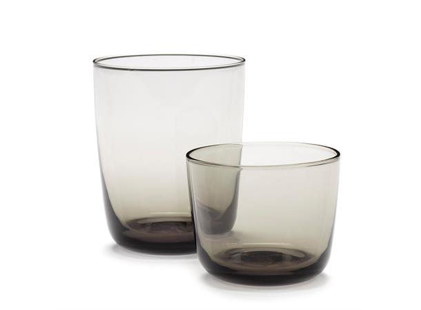 CENA vannglass/tumbler 33cl, sort Ø:85mm H:100mm -  Farget glass