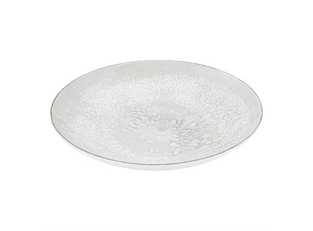 Dyp tallerken coupe Ø:28cm/1,5ltr SMART Dekor: Salt - Høybrent porselen