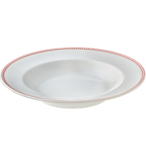 Dyp tallerken Ø:23cm, MOMENTS EASY BORDERS 