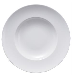 Dyp tallerken Ø:30cm/50cl SMART, Hvit Pastatallerken - Høybrent porselen 