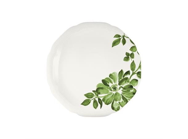 FLORAL CHARM tallerken coupe Ø:21cm Grønn - Noble China