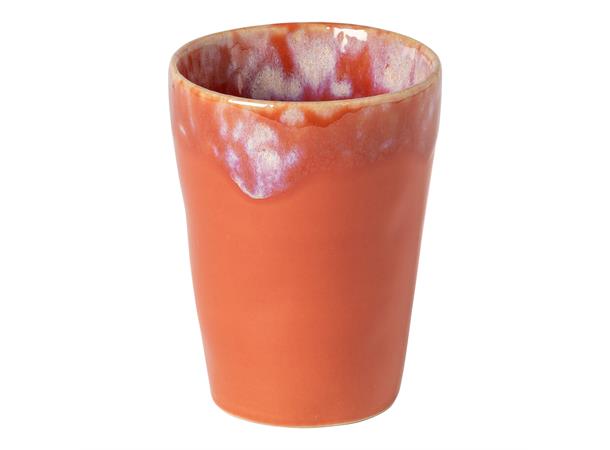 GRESPRESSO kaffekrus u/hank 38cl, oransj Ø:92mm H:11,5mm 38cl - steingods