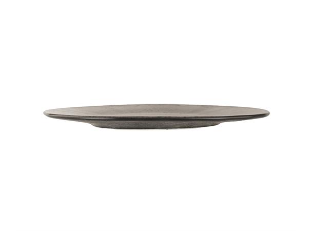 IRONSTONE tallerken flat coup Ø:170mm Steingods - Dobbeltbrent