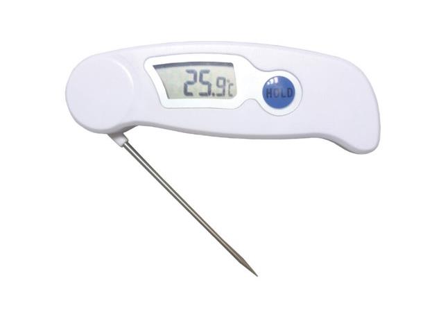 Innstikktermometer kompakt -50/+300gr C 135x40mm, IP65