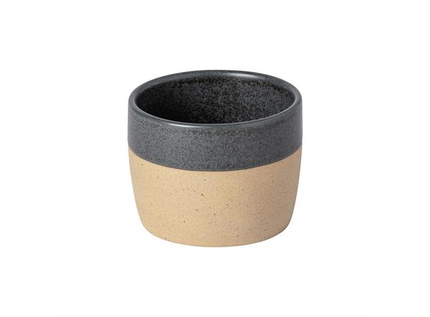 Kopp u/hank 20cl ARIENTO, Charcoal Ø:87/H:66mm