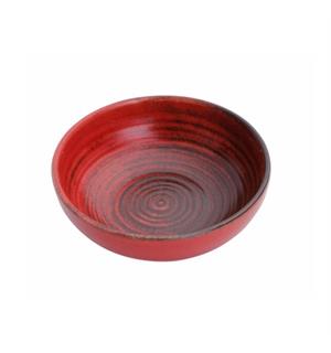 LYKKE tallerken coup høy Ø:130mm. Rød Ø:130mm H:45mm Vekt:227gr. 
