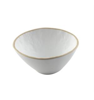 Melamin dyp skål oval 38,4cl Asymmetrisk 