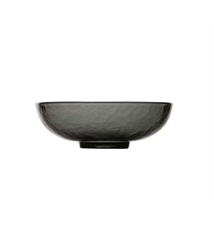 NIVO GLASS dyp skål Ø:150mm 43cl. Sort Farget glass 