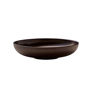 NIVO MOKKA tallerken coup dyp Ø:220mm Steingods - Volum 1,15 ltr 