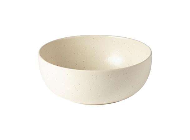 PACIFICA bolle rund Ø:25cm, Vanilje Ø:25cm - Robust steingods