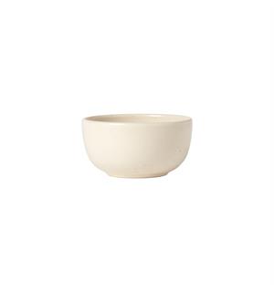 PACIFICA dyp skål/bolle Ø:12cm, Vanilje Ø:12cm/32cl - Robust steingods 