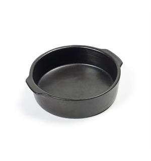 PURE ovnsfat rund Ø:160mm, sort keramikk Fra Serax - Ø:160/H:40mm, 50cl 