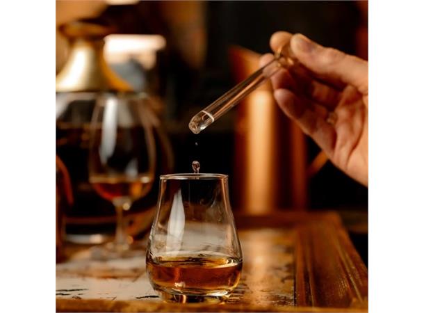 Pipette i glass, dråpeteller L 160mm