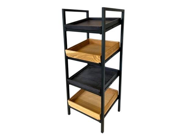 Rammesystem 4 høyder GN2/3, høyde 990mm Shiva - Kun stativ!