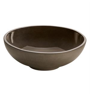 ReNew bolle glatt Ø:210mm/150cl, Taupe Resirkulert steingods 