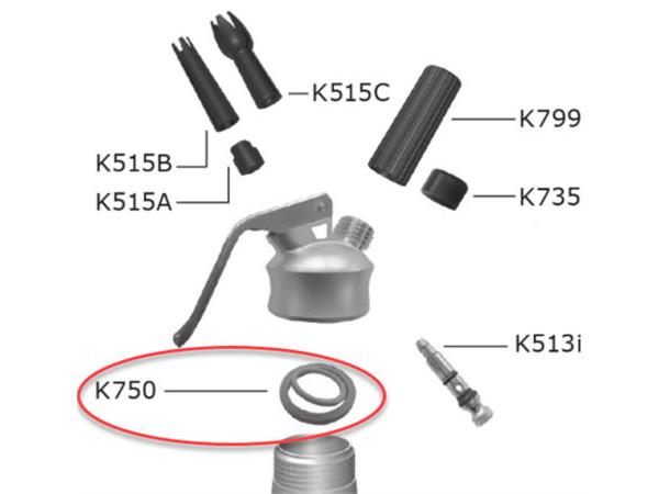 Reservedel Kayser espuma- PAKNING K-750