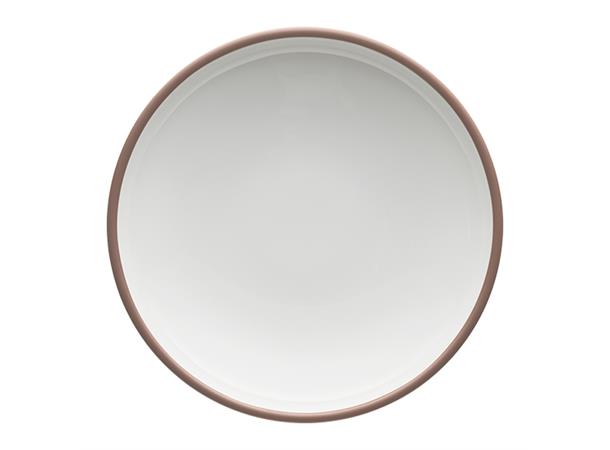 SHIRO tallerken coupe dyp Ø: 280mm Dekor: Hvit med rim