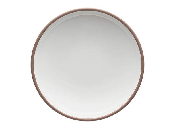 SHIRO tallerken coupe dyp Ø: 280mm Dekor: Hvit med rim