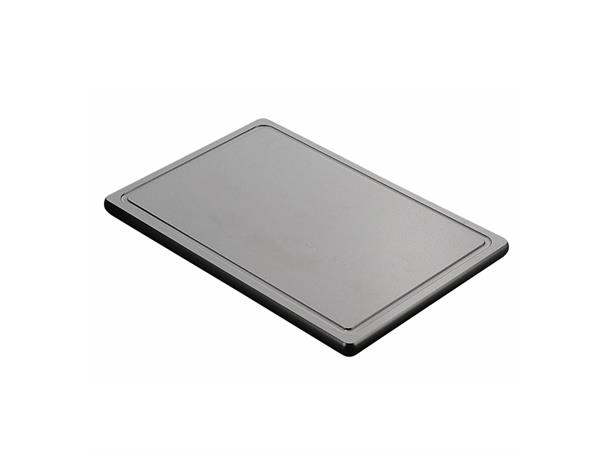 Skjærebrett MEDIUM 36x25x1,5 cm SORT Polyetylen plast, kan maskinvaskes