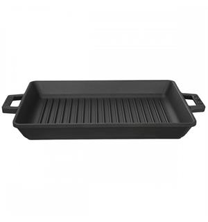 Støpejern grillpanne  260x320mm 