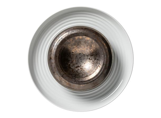 Tallerken coupe, podie Ø:18/H:6cm, brun Rommer 14cl