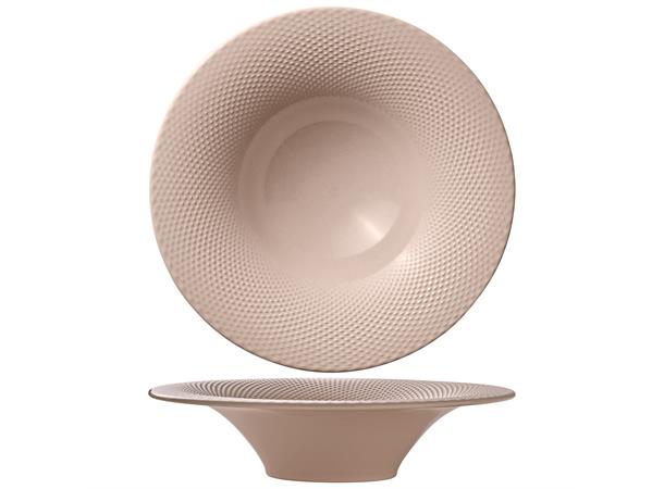 Tallerken dyp coupe Ø:270mm, rosa, PINE Vitroporselen