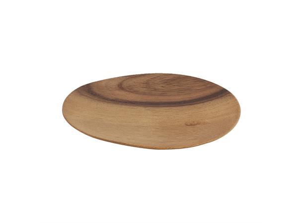 Tallerken i tre asymmetrisk 16x15cm 16x15cm - Akasietre