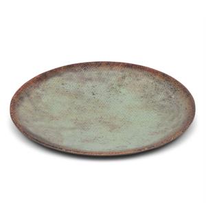 Tallerken melamin Ø:21,5cm, Grønn/brun 