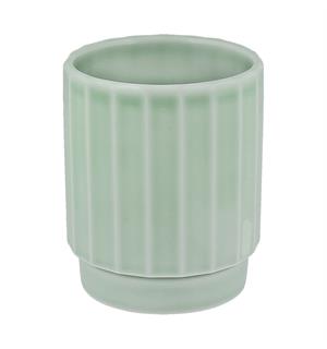 Tumbler stablebar Ø:8cm/30cl EDGE, Sea Ø:78/H:93mm - Høybrent porselen - Farget 