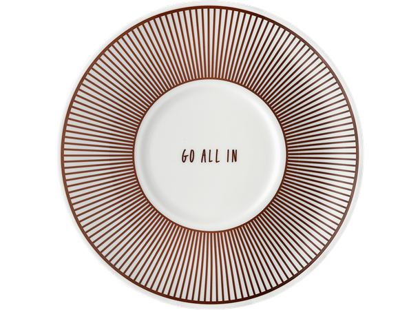 Underskål Ø:11cm t/espressokopp, MOMENTS BOLD CACAO