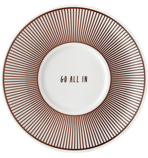 Underskål Ø:11cm t/espressokopp, MOMENTS BOLD CACAO 