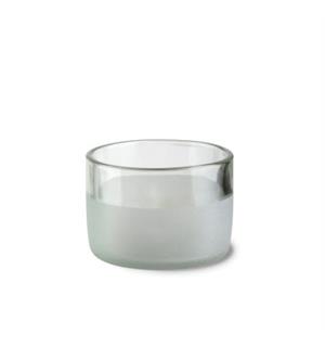 iWas tumbler lav 12cl, klar frostet 12cl/Ø:74mm - Gjenbrukte flasker 