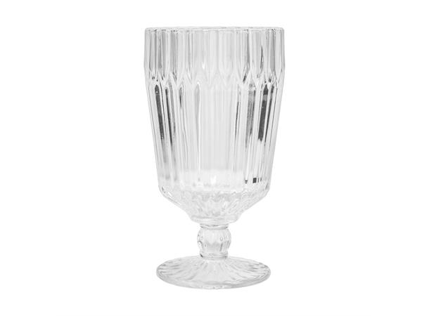 ARCHIE alround glass på fot 42cl, klar Ø:91mm H:165mm