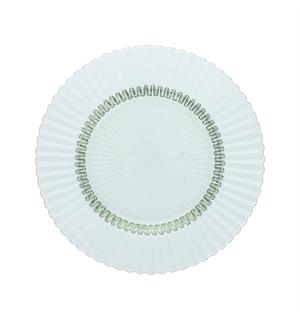 ARCHIE glasstallerken Ø:215mm, grønn 