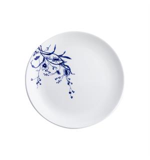 BLUE BOTANICA tallerken flat coupe Ø:21 Fine Bone China for hotell og restaurant 