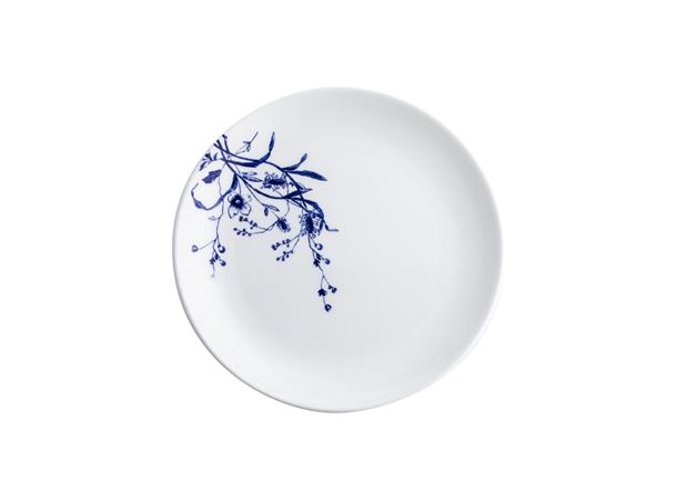BLUE BOTANICA tallerken flat coupe Ø:21 Fine Bone China for hotell og restaurant