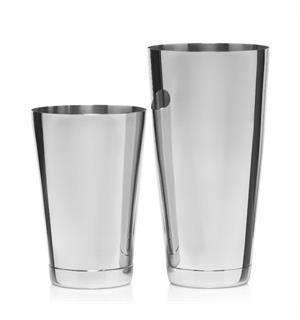 Barshaker KORIKO Double Tin rustfritt Sett bestående av 53cl og 82cl shaker 