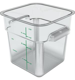 Beholder i plast 3,9ltr. 18x18x19cm Super til oppbevaring av næringsmiddel 