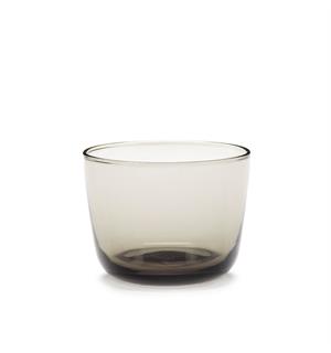 CENA vannglass 20cl, sort Farget glass 