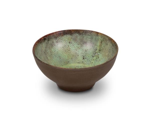 Dyp skål melamin Ø:16,5cm/85cl, Grønn/br