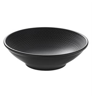 Dyp skål Ø:240mm, sort, PINE Vitroporselen 