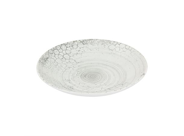 Dyp tallerken coupe Ø:24cm/1ltr SMART Dekor: Minea - Høybrent porselen