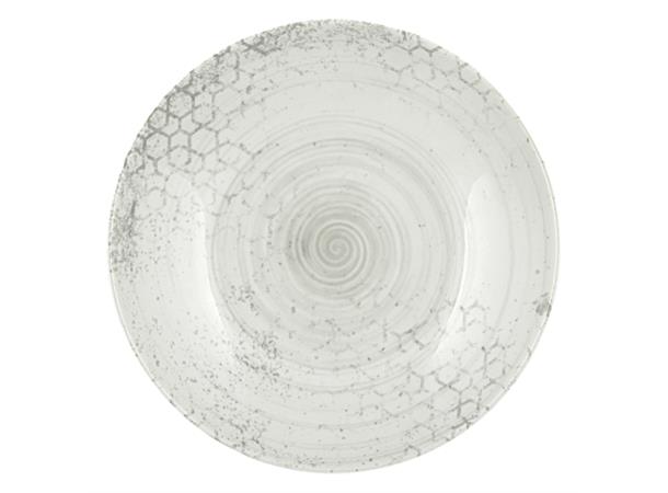 Dyp tallerken coupe Ø:24cm/1ltr SMART Dekor: Minea - Høybrent porselen