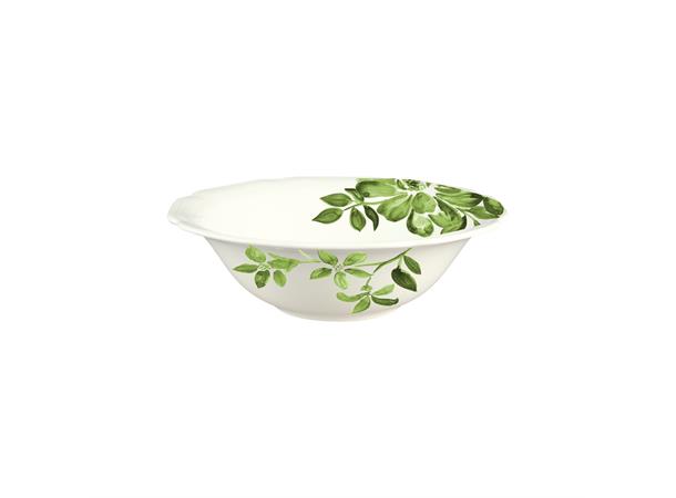 FLORAL CHARM dyp tallerken Ø:15cm/30cl Grønn - Noble China