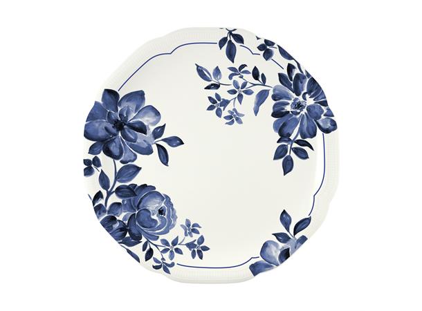FLORAL CHARM tallerken coupe Ø:26cm Blå - Noble China