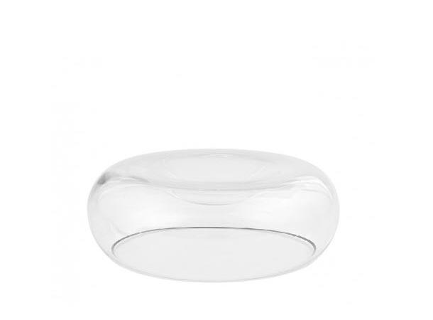 INFINITA opphøyet tallerken glass Ø:220 Laget i klart glass - H:71mm