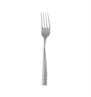 LUCCA FACET middagsgaffel L:208mm I hamret rustfritt stål 